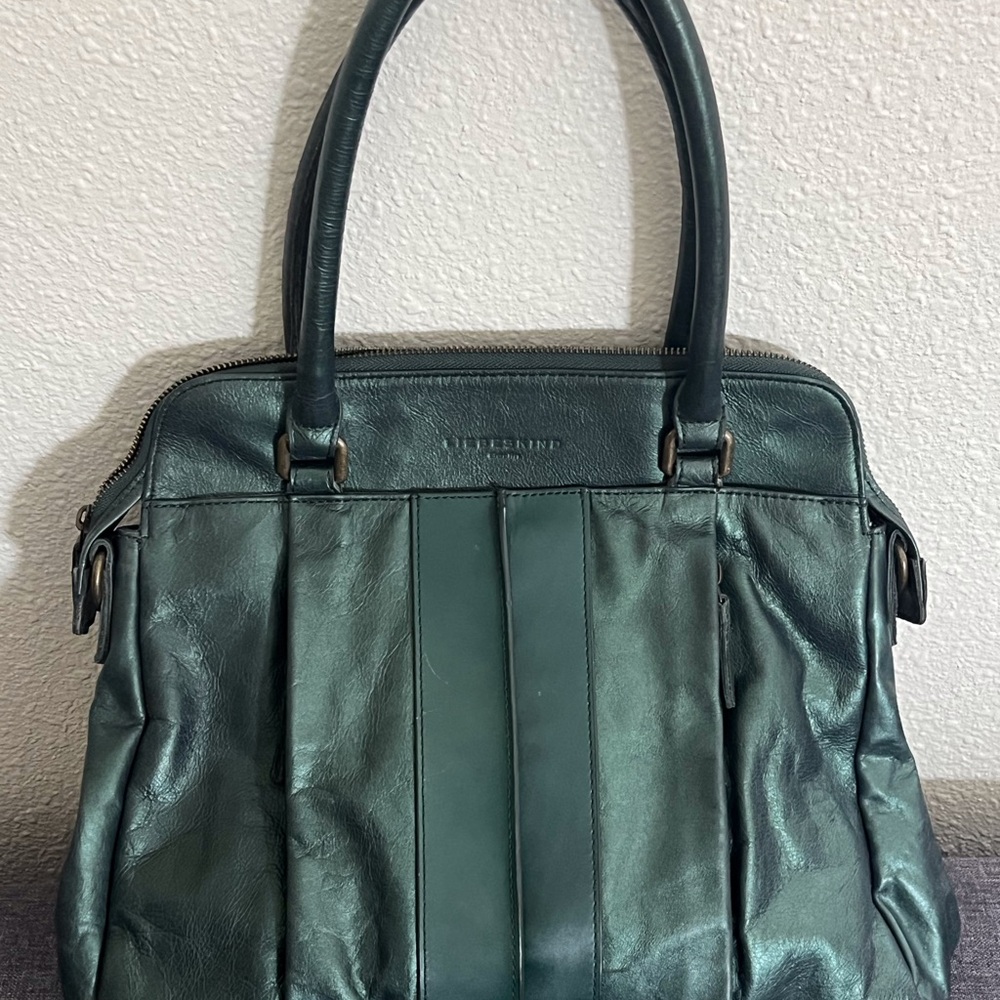 Liebeskind Berlin Green Leather Handbag